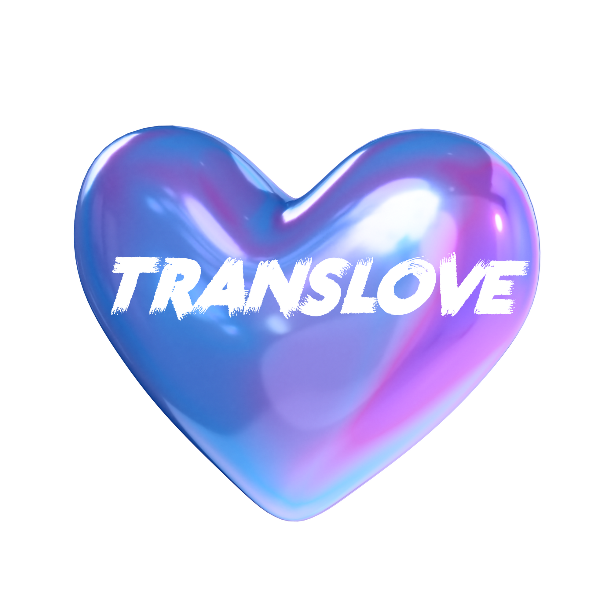 tsgabrielle® • Trans / Feminino • TransLove • Top curto de manga comprida • Branco