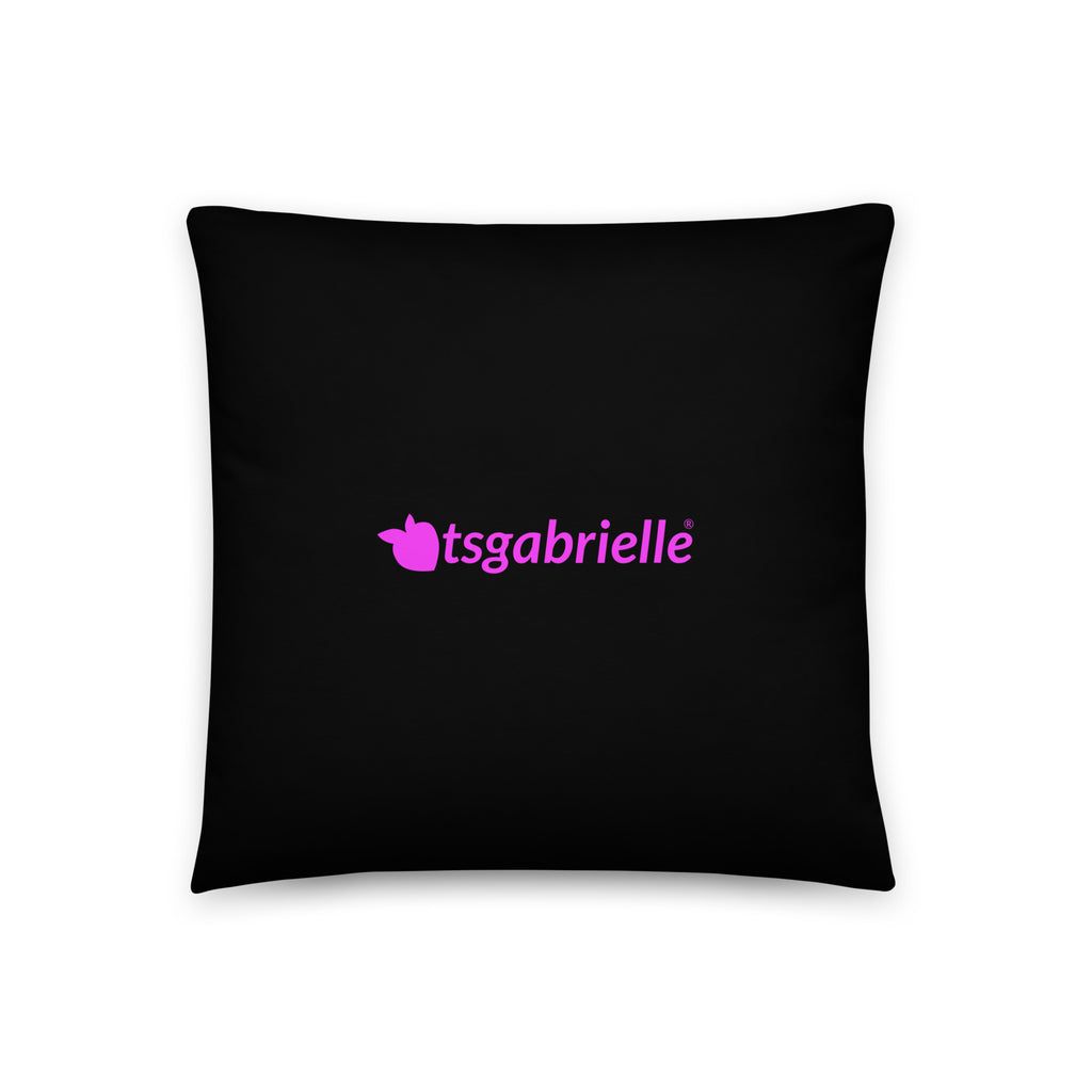 tsgabrielle® • Rosa Flamant • Almofadas • Preto • 3 tamanhos