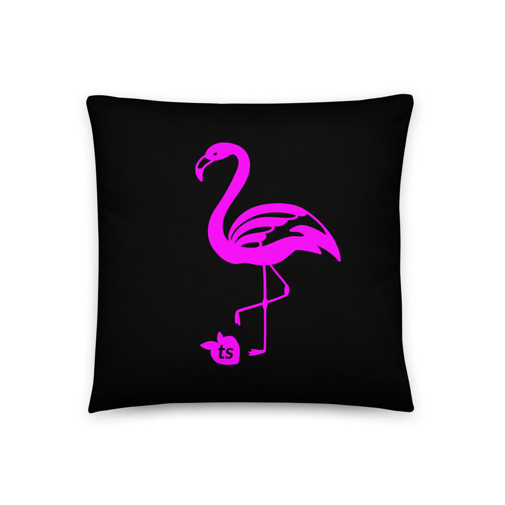 tsgabrielle® • Rosa Flamant • Almofadas • Preto • 3 tamanhos
