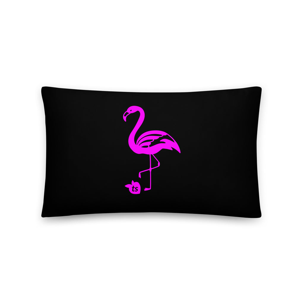 tsgabrielle® • Rosa Flamant • Almofadas • Preto • 3 tamanhos