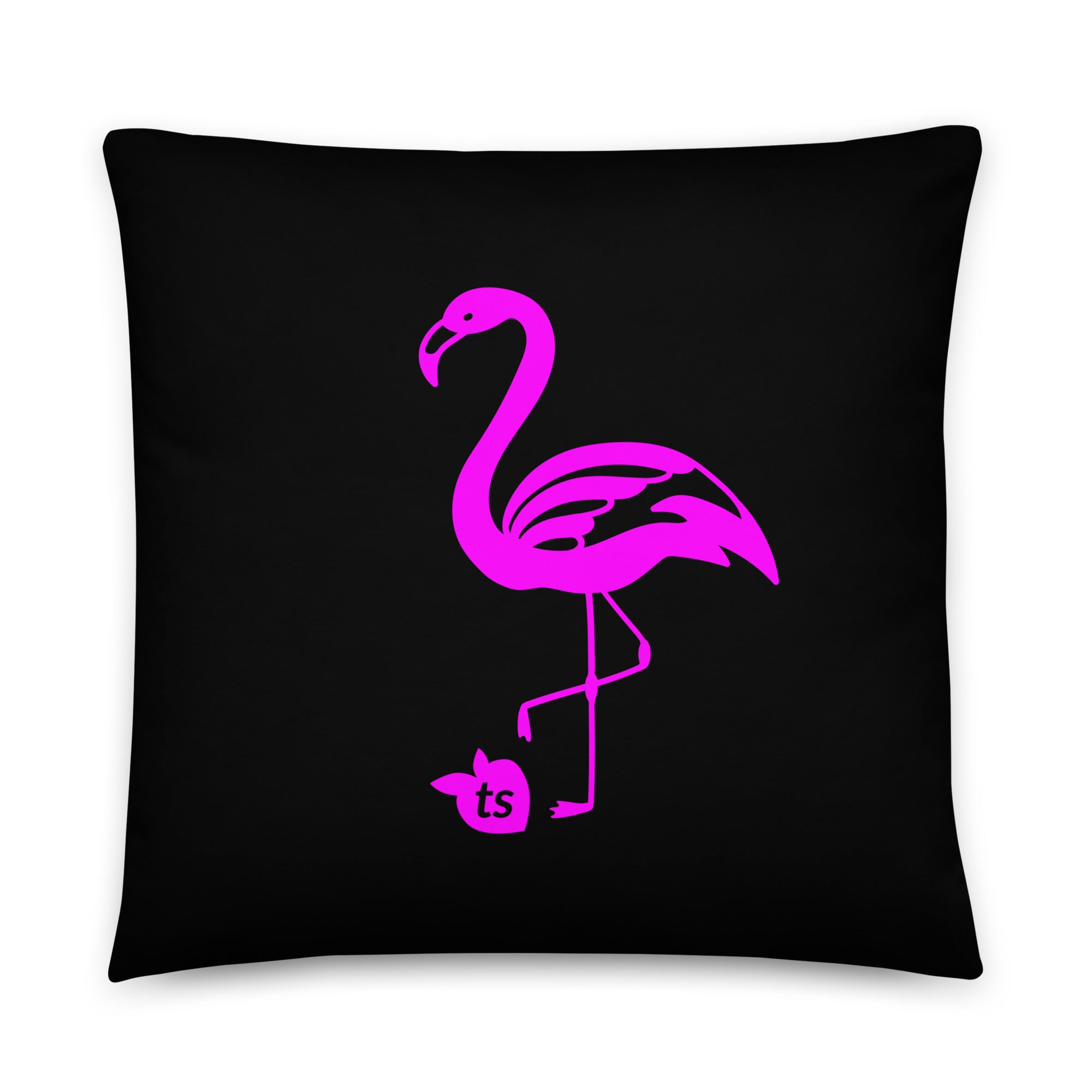 tsgabrielle® • Rosa Flamant • Almofadas • Preto • 3 tamanhos