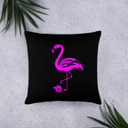 tsgabrielle® • Rosa Flamant • Almofadas • Preto • 3 tamanhos