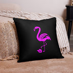tsgabrielle® • Rosa Flamant • Almofadas • Preto • 3 tamanhos