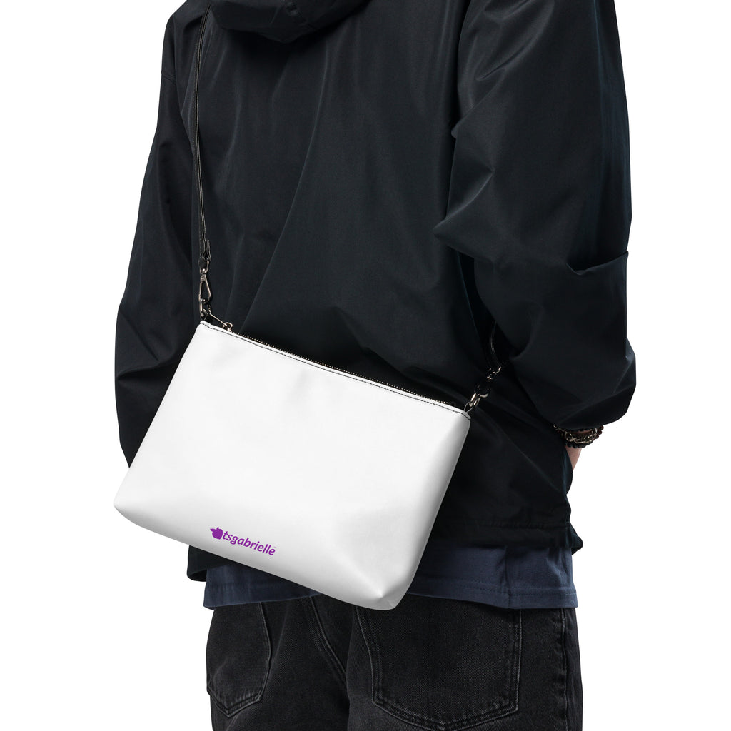 17 - tsgabrielle® • Bolsa tiracolo • Branca • 29 x 20 cm