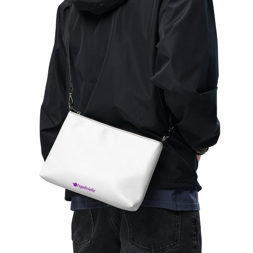 tsgabrielle® • Bolsa tiracolo • Branca • 29 x 20 cm