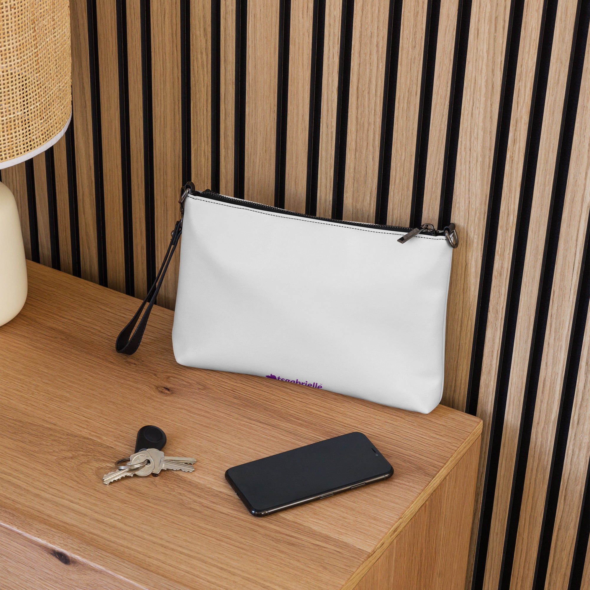 17 - tsgabrielle® • Bolsa tiracolo • Branca • 29 x 20 cm