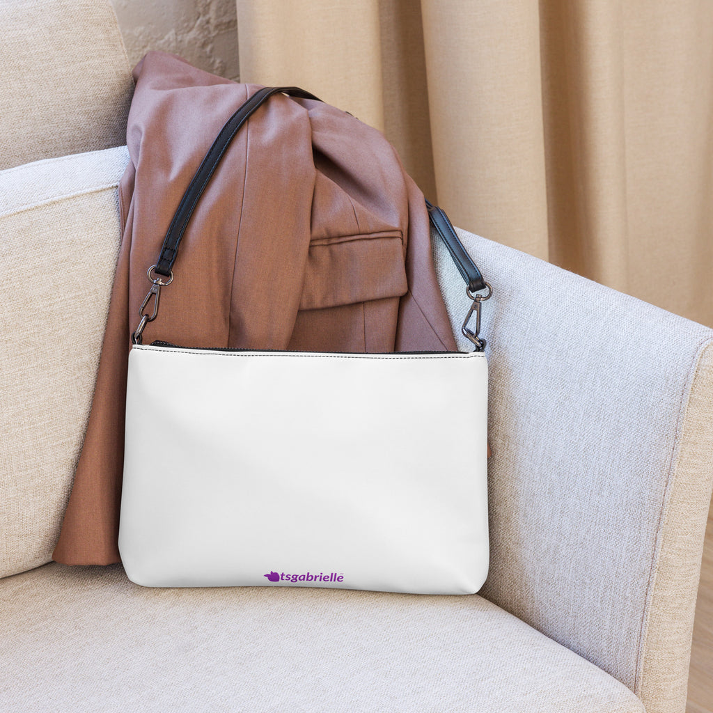 17 - tsgabrielle® • Bolsa tiracolo • Branca • 29 x 20 cm
