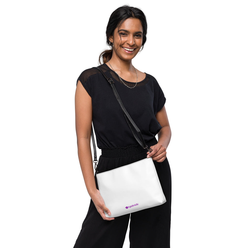 17 - tsgabrielle® • Bolsa tiracolo • Branca • 29 x 20 cm