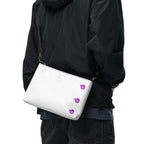 17 - tsgabrielle® • Bolsa tiracolo • Branca • 29 x 20 cm