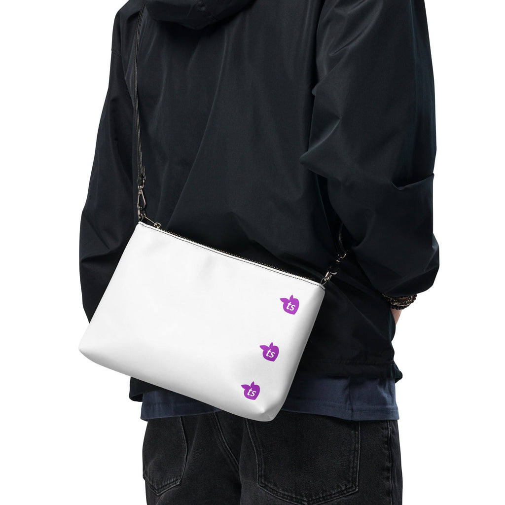 tsgabrielle® • Bolsa tiracolo • Branca • 29 x 20 cm