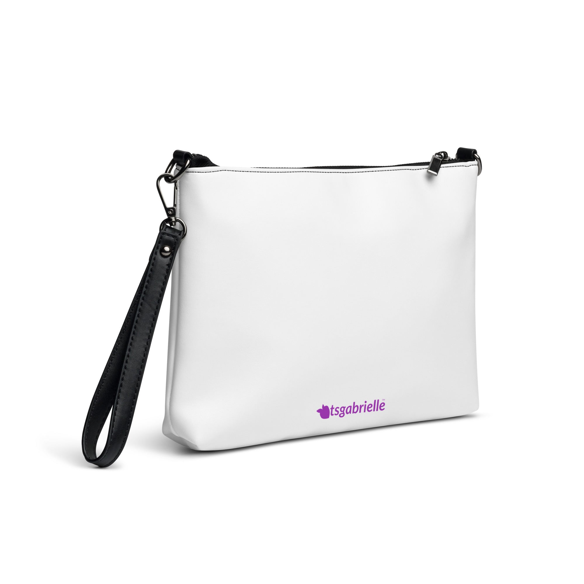 tsgabrielle® • Bolsa tiracolo • Branca • 29 cm x 20 cm