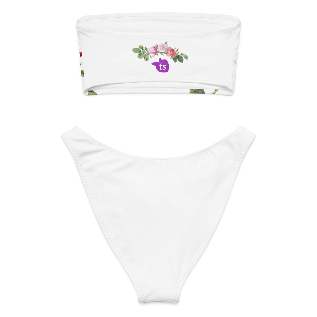 399 - tsgabrielle® • Trans / Feminino • TransFLOWer • Biquíni Bandeau Reciclado