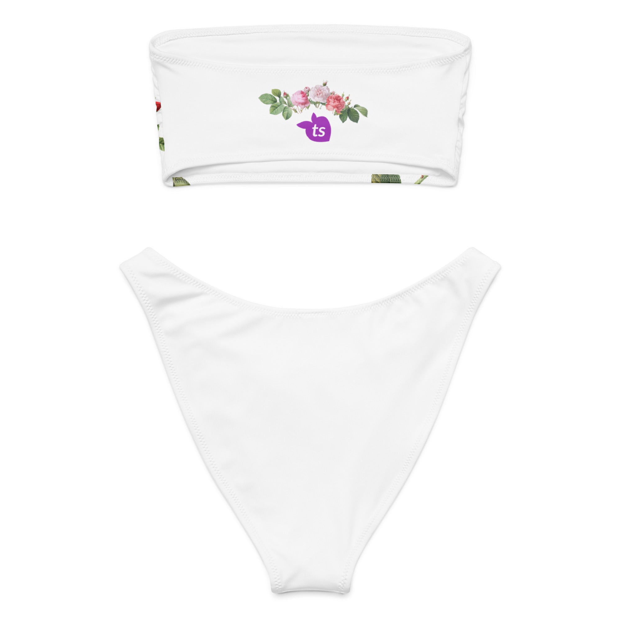 399 - tsgabrielle® • Trans / Feminino • TransFLOWer • Biquíni Bandeau Reciclado