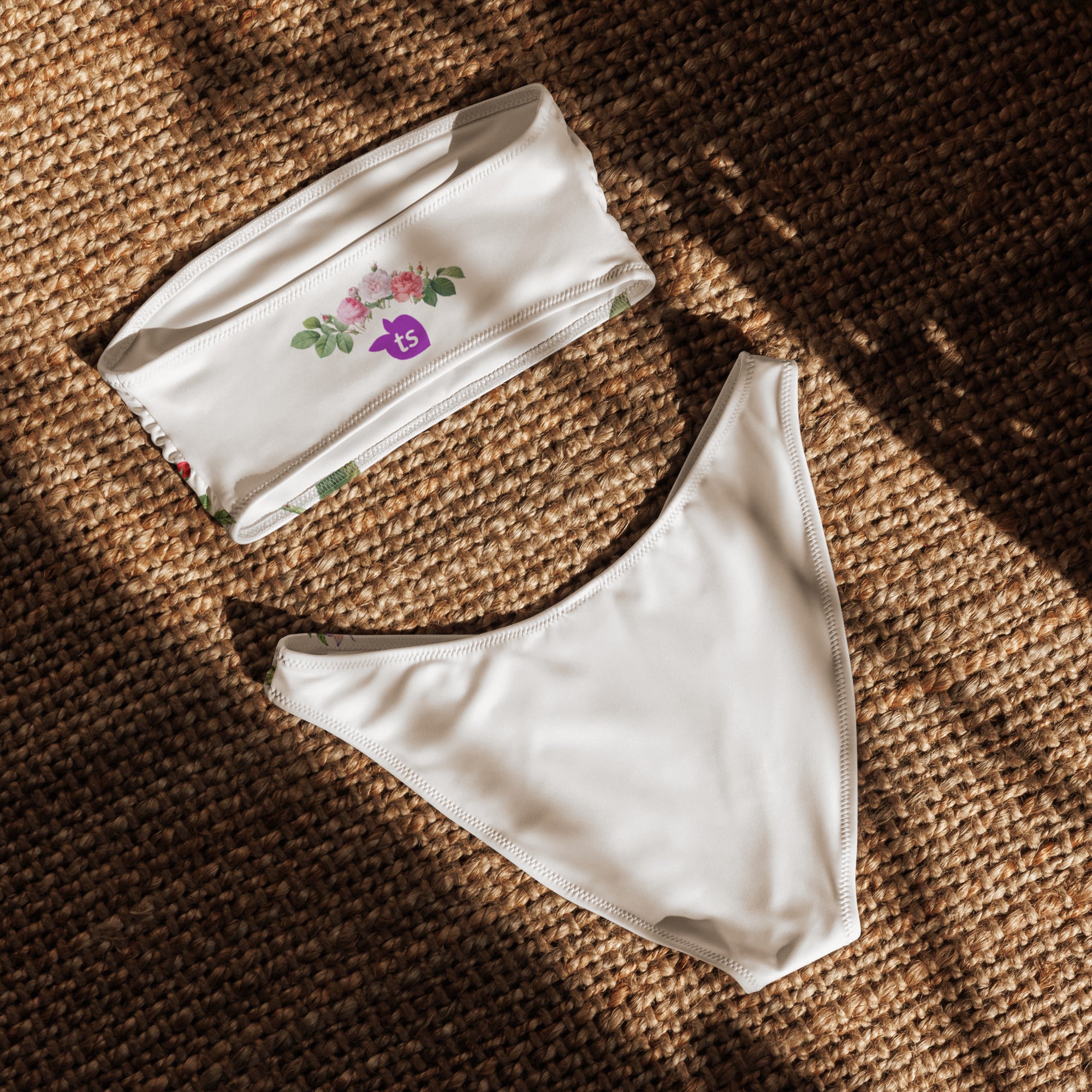 399 - tsgabrielle® • Trans / Feminino • TransFLOWer • Biquíni Bandeau Reciclado