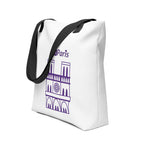 tsgabrielle® • Paris - Catedral de Notre-Dame • Sacola • Branca • 39 x 39 cm