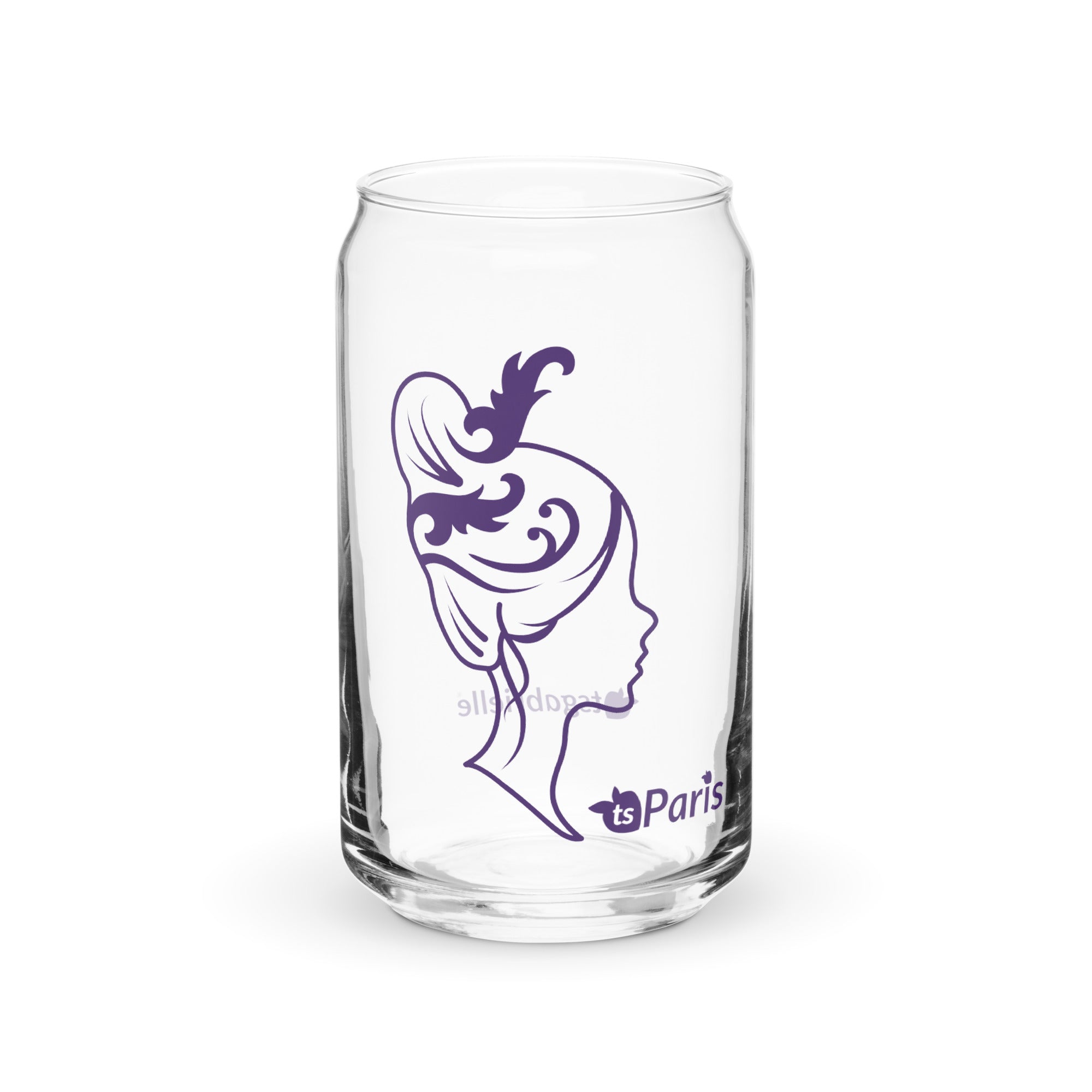 tsgabrielle® • Paris - Marie Antoinette • Vidro em formato de lata • 473 ml • 2 opções