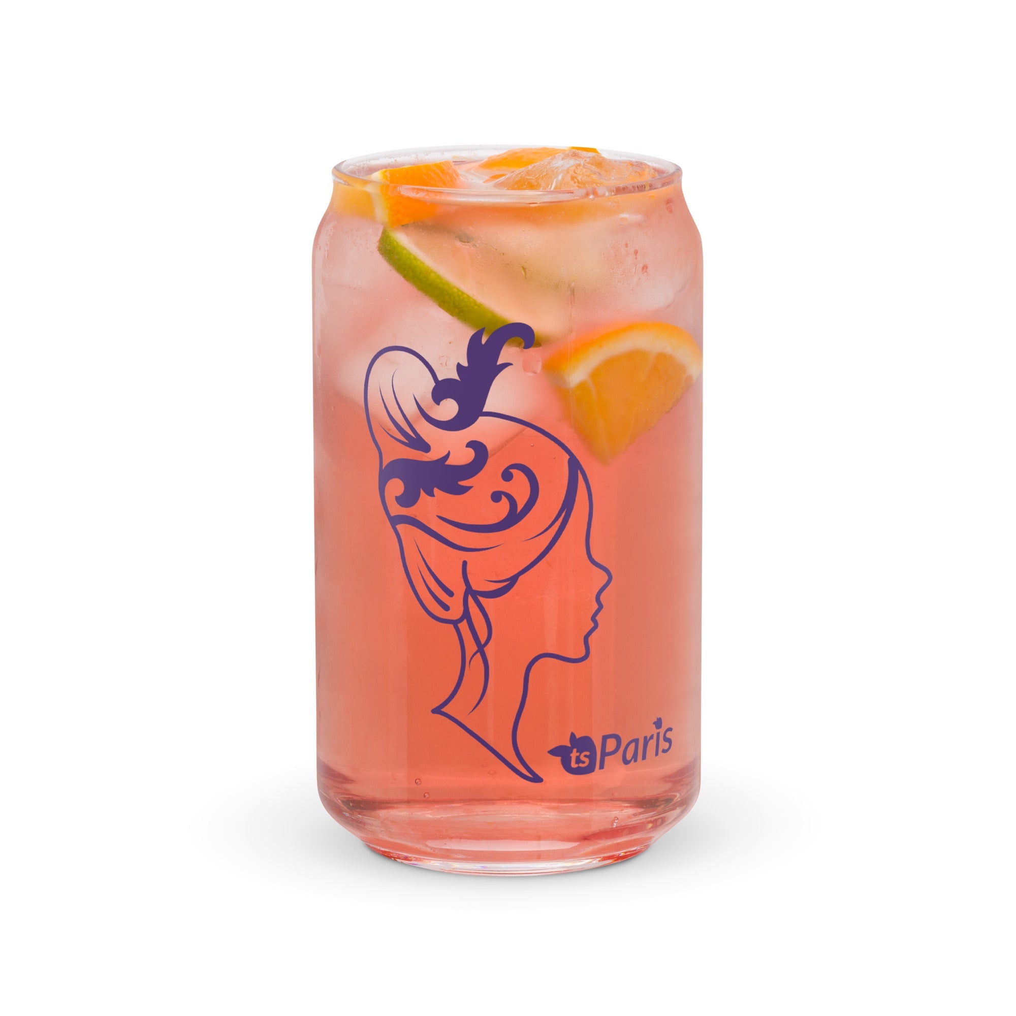 tsgabrielle® • Paris - Marie Antoinette • Vidro em formato de lata • 473 ml • 2 opções