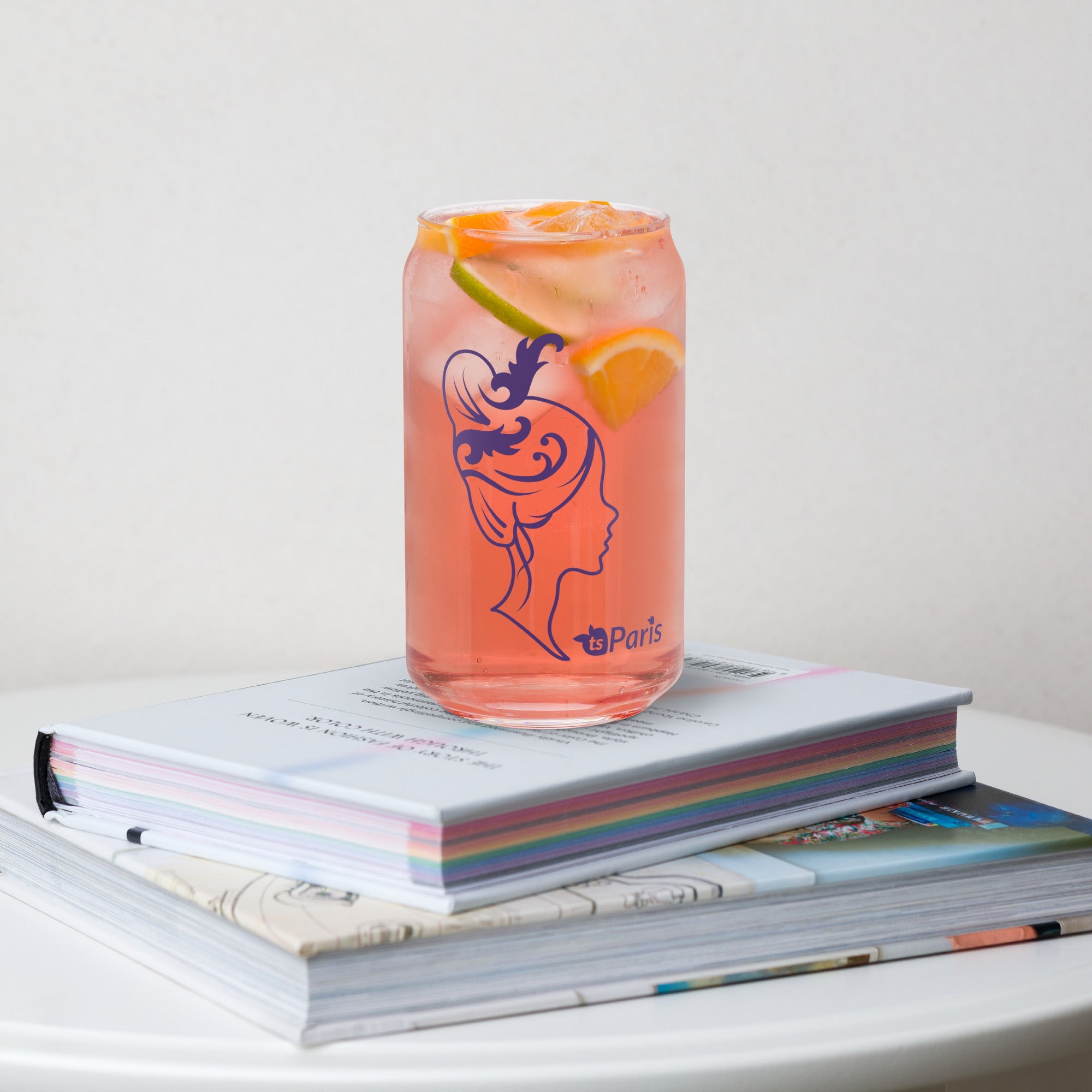 tsgabrielle® • Paris - Marie Antoinette • Vidro em formato de lata • 473 ml • 2 opções