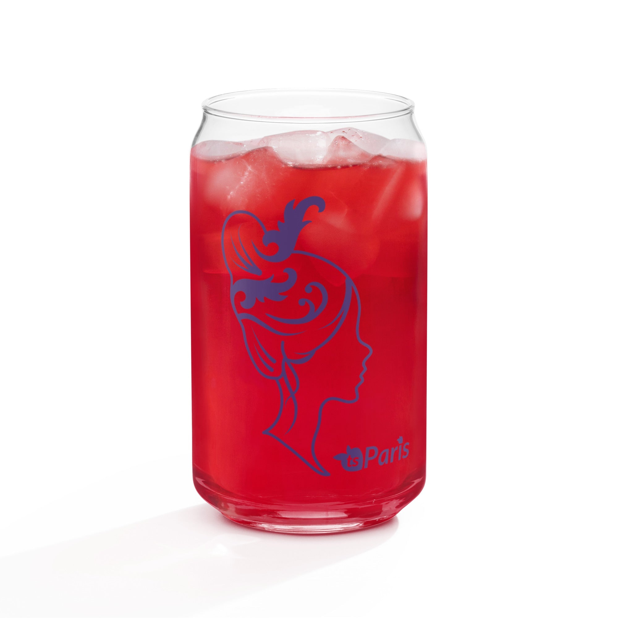 tsgabrielle® • Paris - Marie Antoinette • Vidro em formato de lata • 473 ml • 2 opções