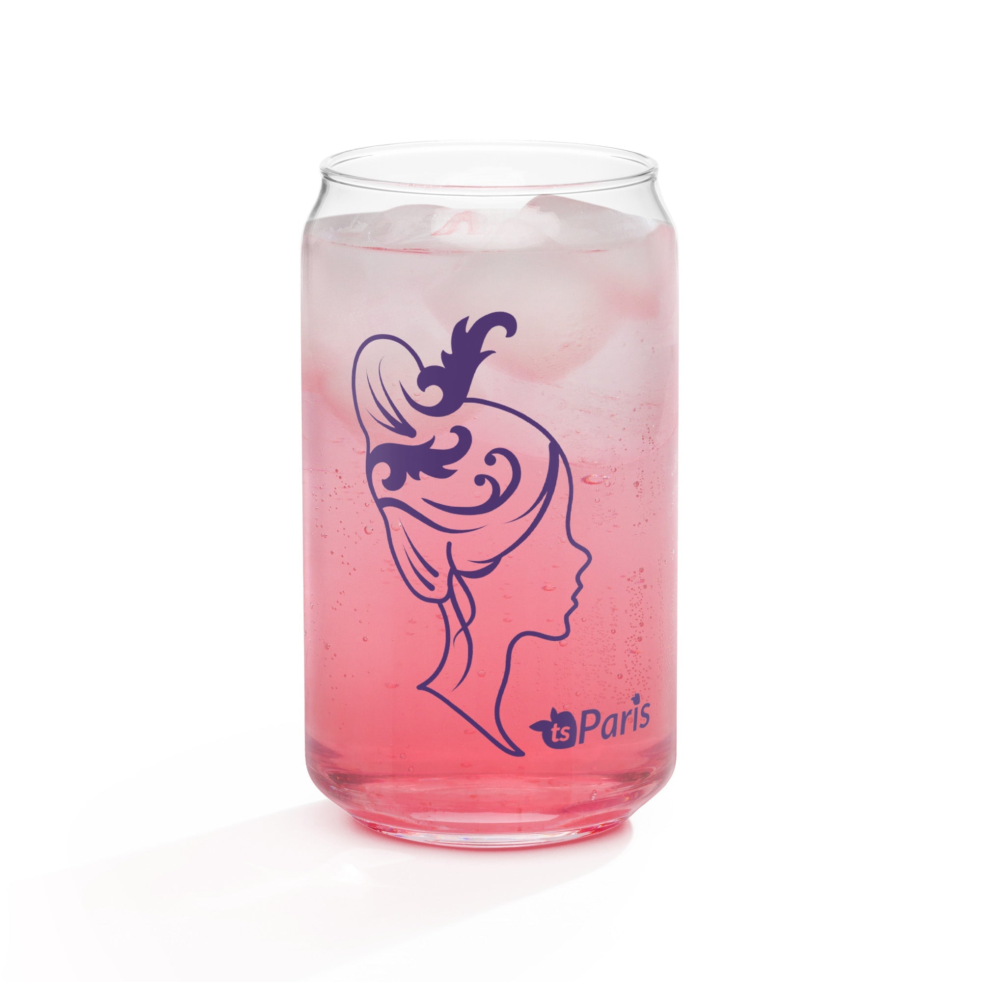tsgabrielle® • Paris - Marie Antoinette • Vidro em formato de lata • 473 ml • 2 opções