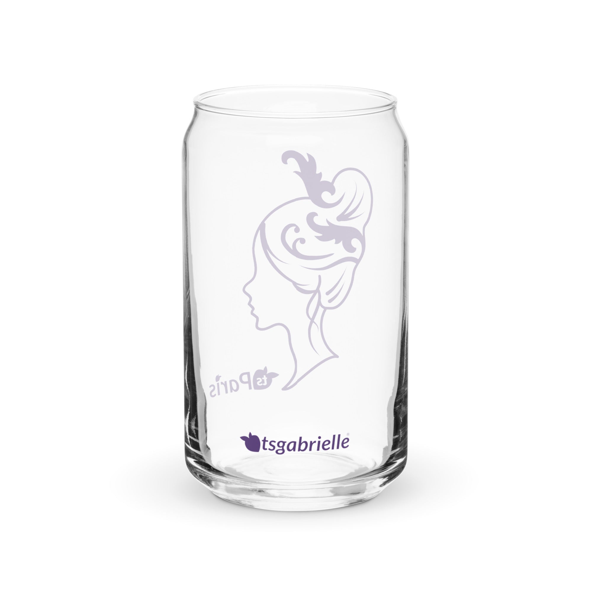 tsgabrielle® • Paris - Marie Antoinette • Vidro em formato de lata • 473 ml • 2 opções