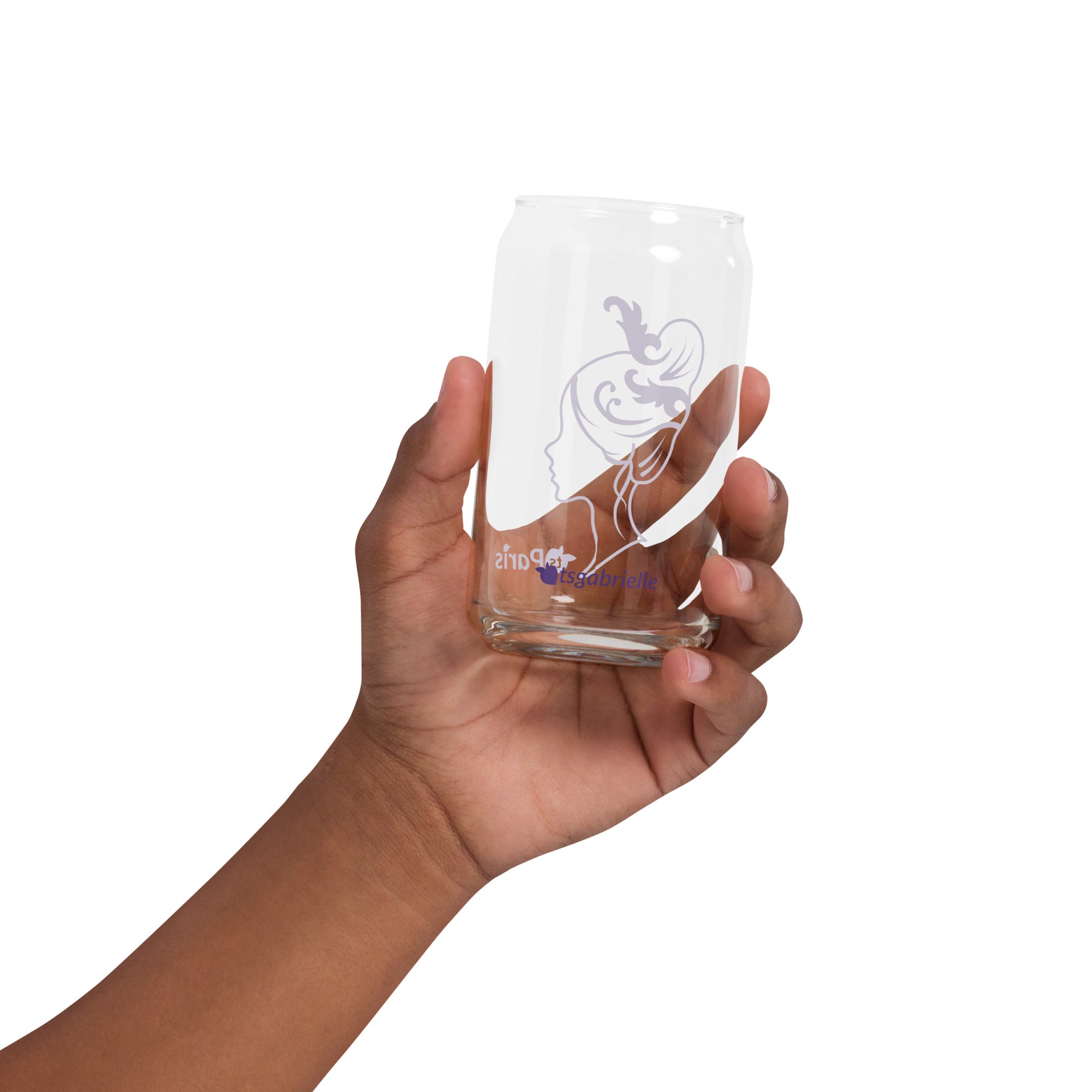 tsgabrielle® • Paris - Marie Antoinette • Vidro em formato de lata • 473 ml • 2 opções