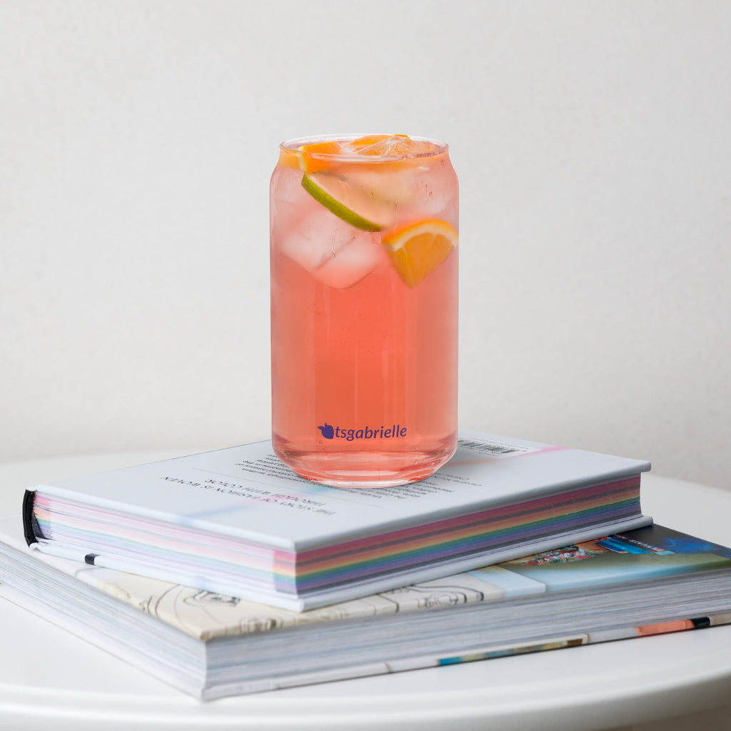 tsgabrielle® • Paris - Marie Antoinette • Vidro em formato de lata • 473 ml • 2 opções