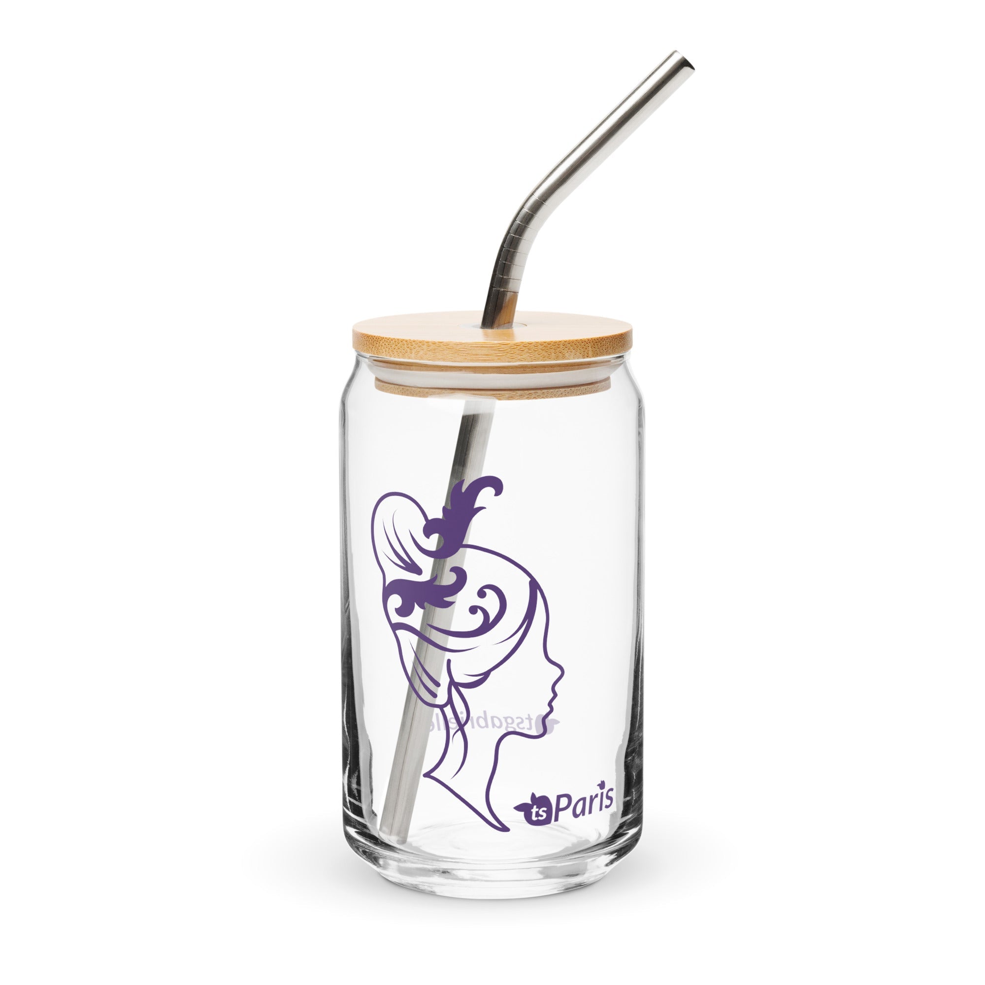 tsgabrielle® • Paris - Marie Antoinette • Vidro em formato de lata • 473 ml • 2 opções