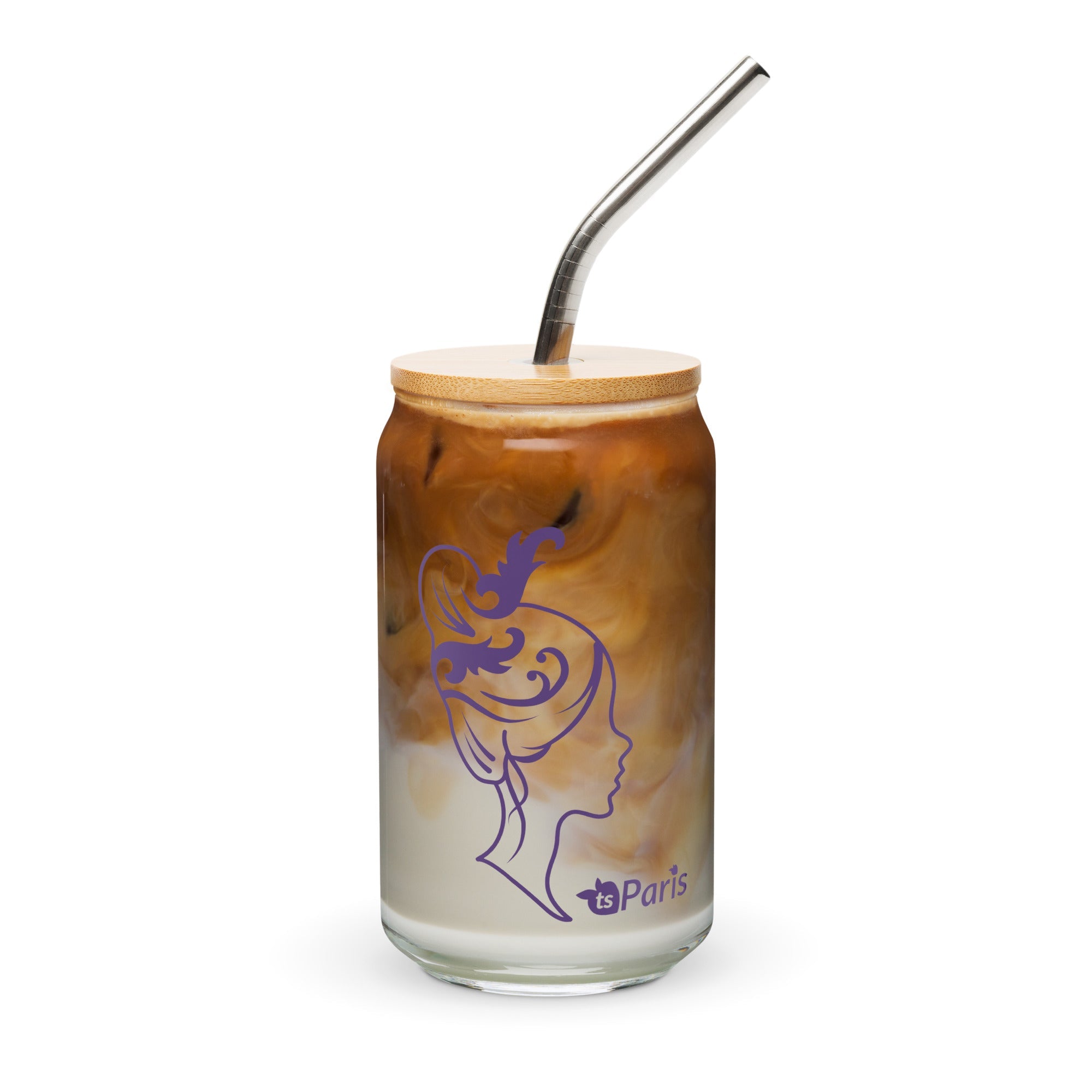 tsgabrielle® • Paris - Marie Antoinette • Vidro em formato de lata • 473 ml • 2 opções