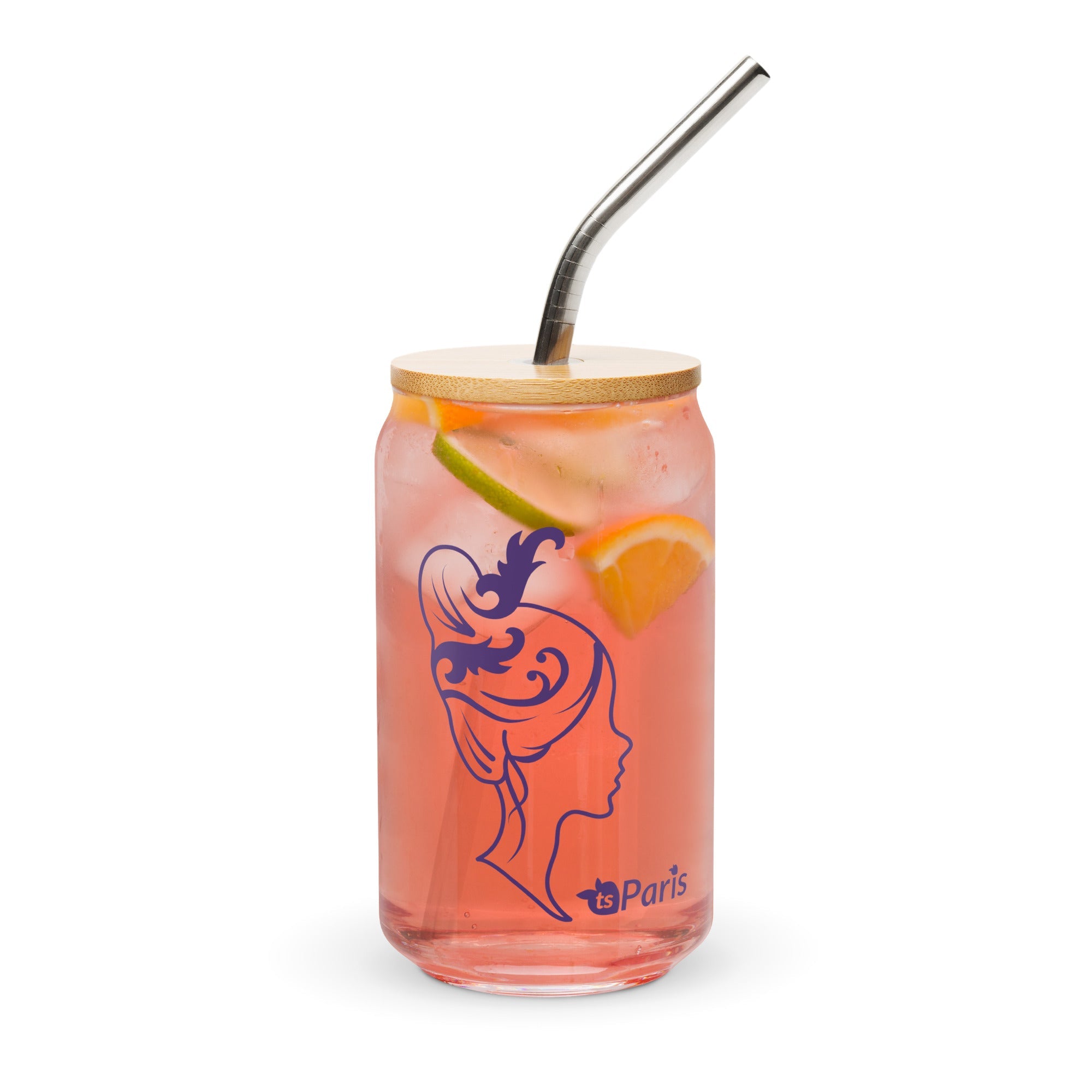 tsgabrielle® • Paris - Marie Antoinette • Vidro em formato de lata • 473 ml • 2 opções