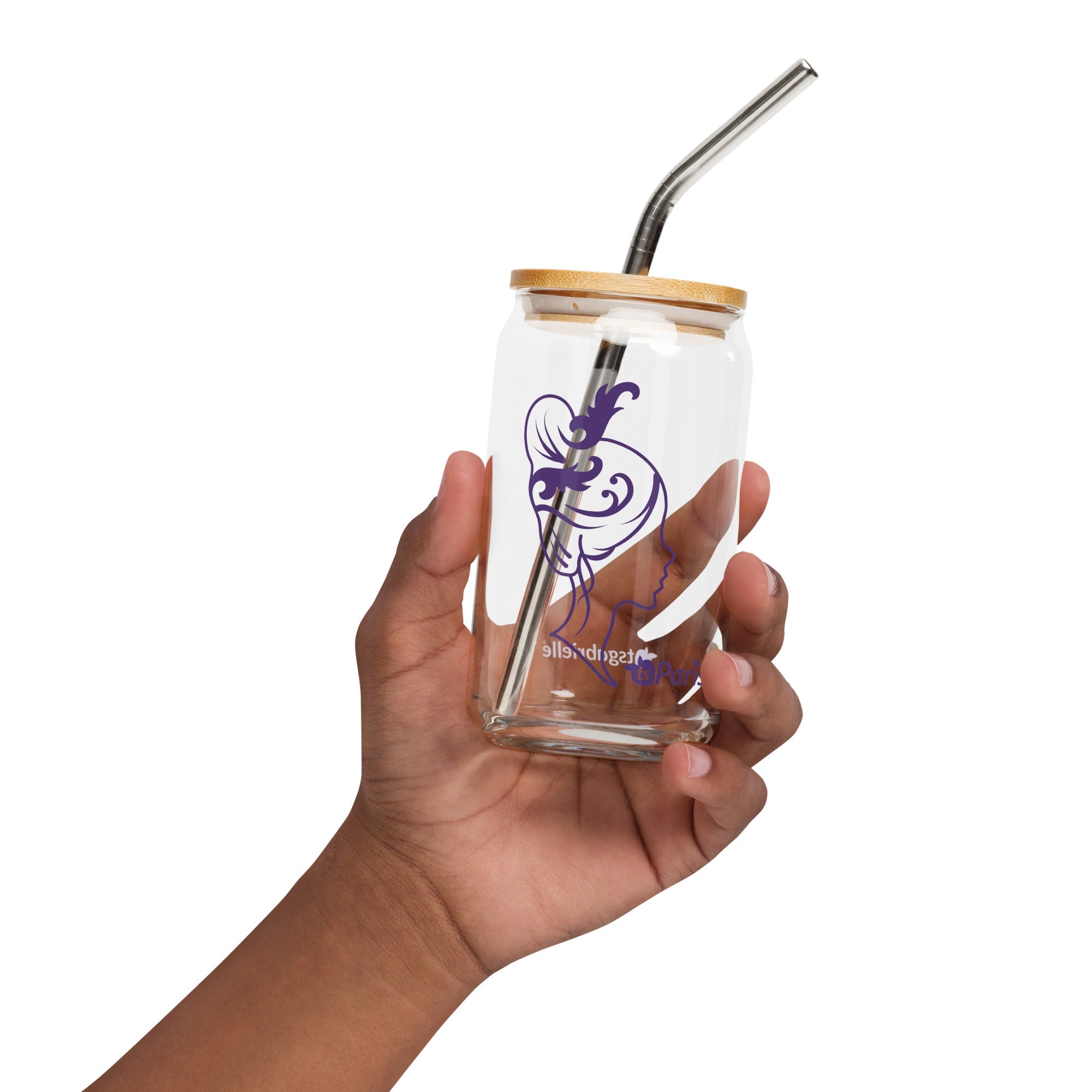 tsgabrielle® • Paris - Marie Antoinette • Vidro em formato de lata • 473 ml • 2 opções