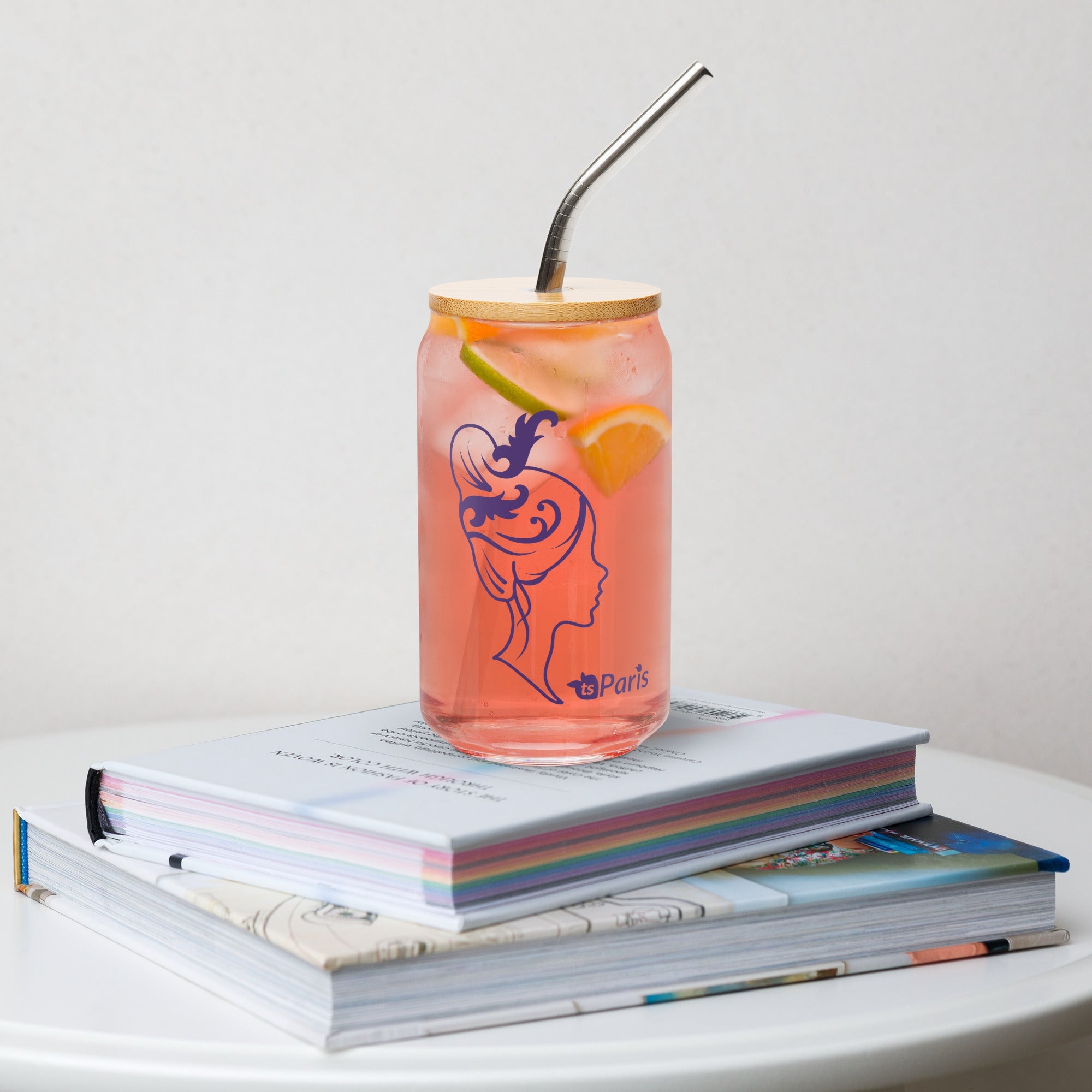 tsgabrielle® • Paris - Marie Antoinette • Vidro em formato de lata • 473 ml • 2 opções