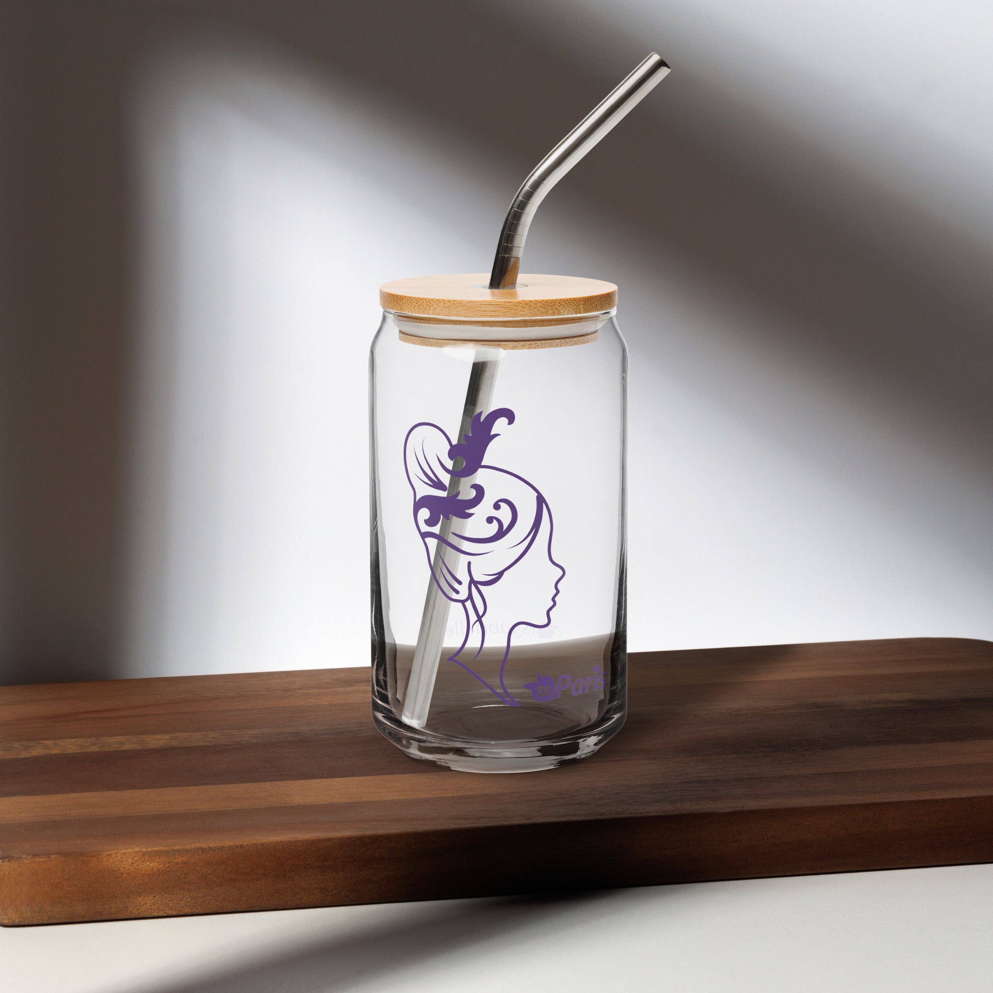 tsgabrielle® • Paris - Marie Antoinette • Vidro em formato de lata • 473 ml • 2 opções