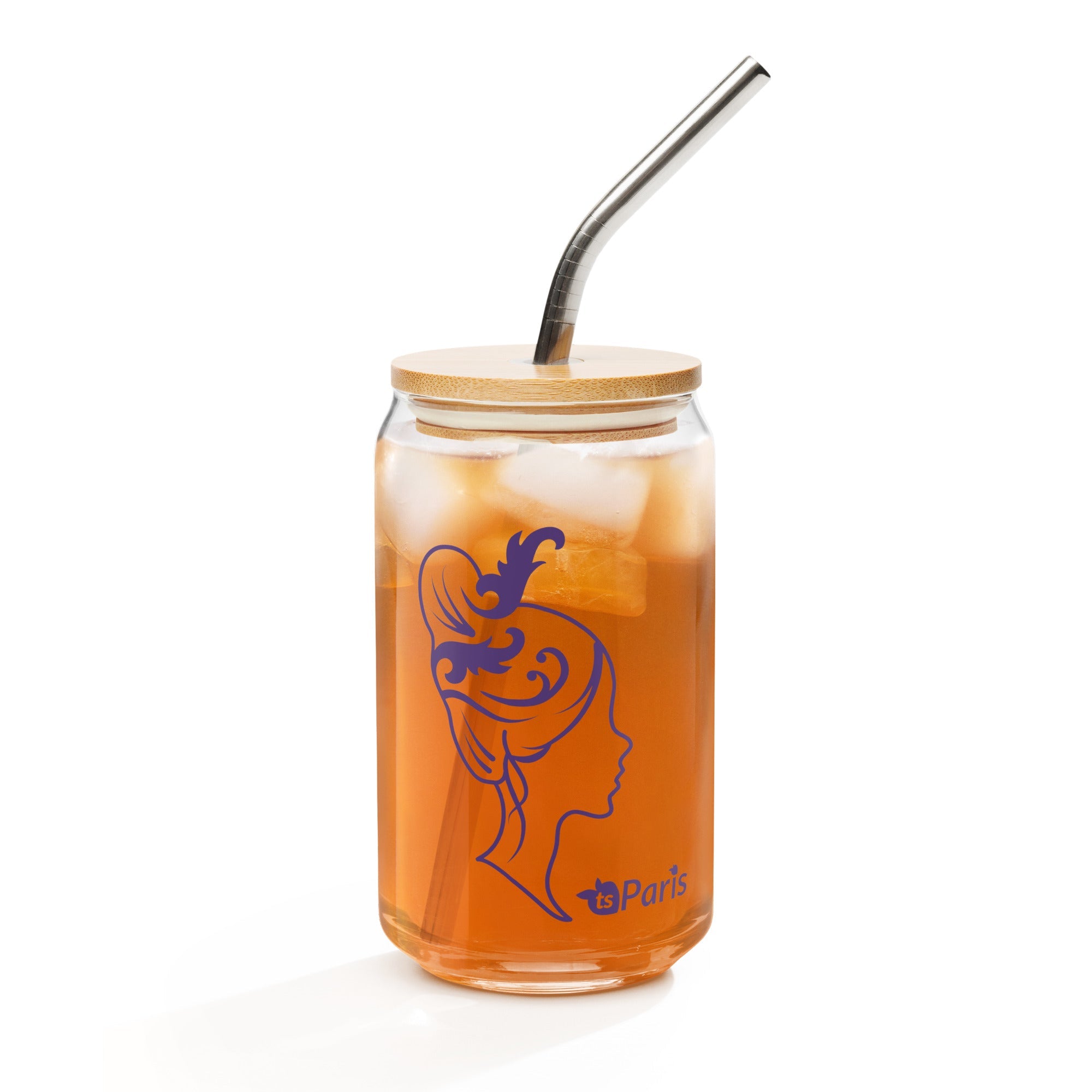 tsgabrielle® • Paris - Marie Antoinette • Vidro em formato de lata • 473 ml • 2 opções