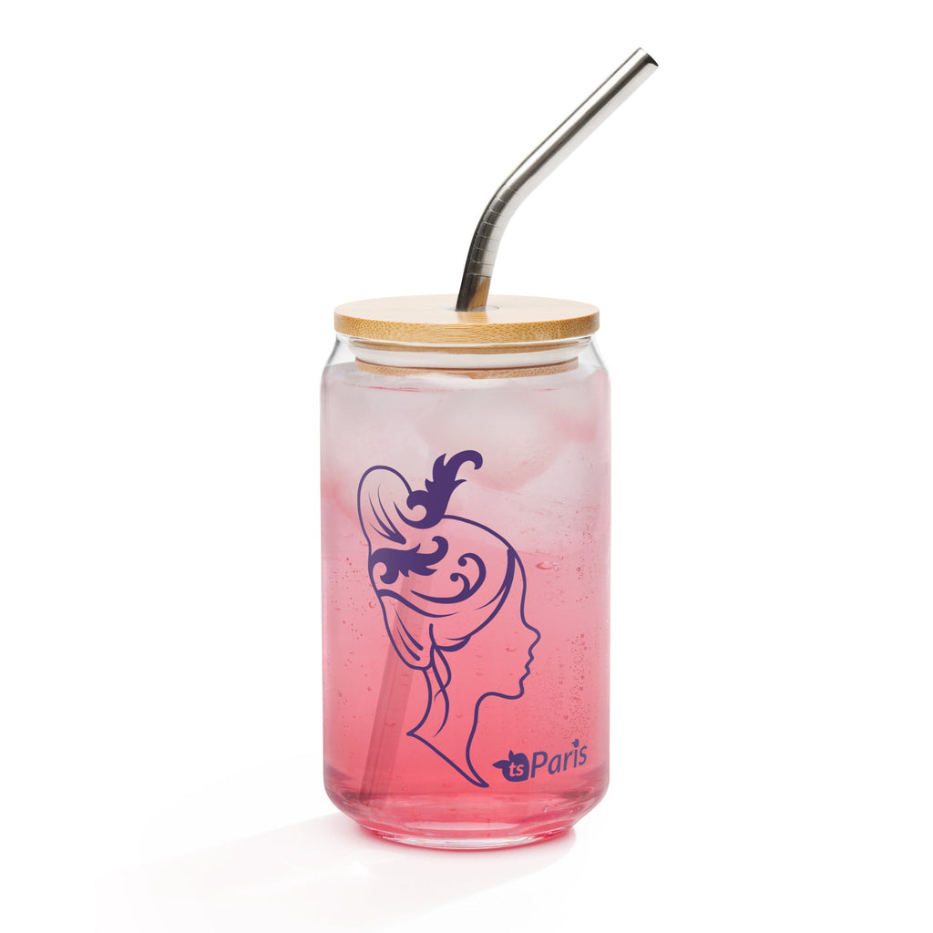 tsgabrielle® • Paris - Marie Antoinette • Vidro em formato de lata • 473 ml • 2 opções