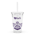 tsgabrielle® • Paris - Pirâmide do Louvre • Copo de plástico • Transparente • 590 ml