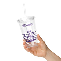tsgabrielle® • Paris - A Pirâmide do Louvre • Copo de plástico • Transparente • 473 ml