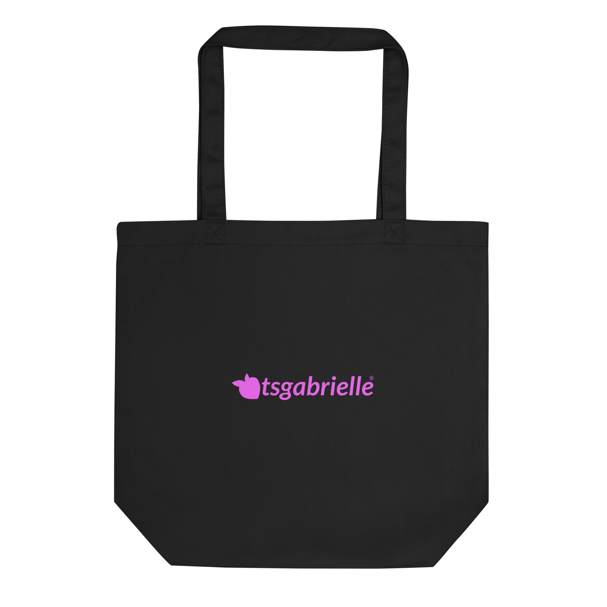 24 - tsgabrielle® • Rosa Flamant • Bolsa • Preto • 100% Algodão Orgânico