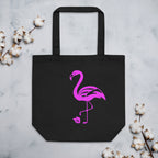 24 - tsgabrielle® • Rosa Flamant • Bolsa • Preto • 100% Algodão Orgânico