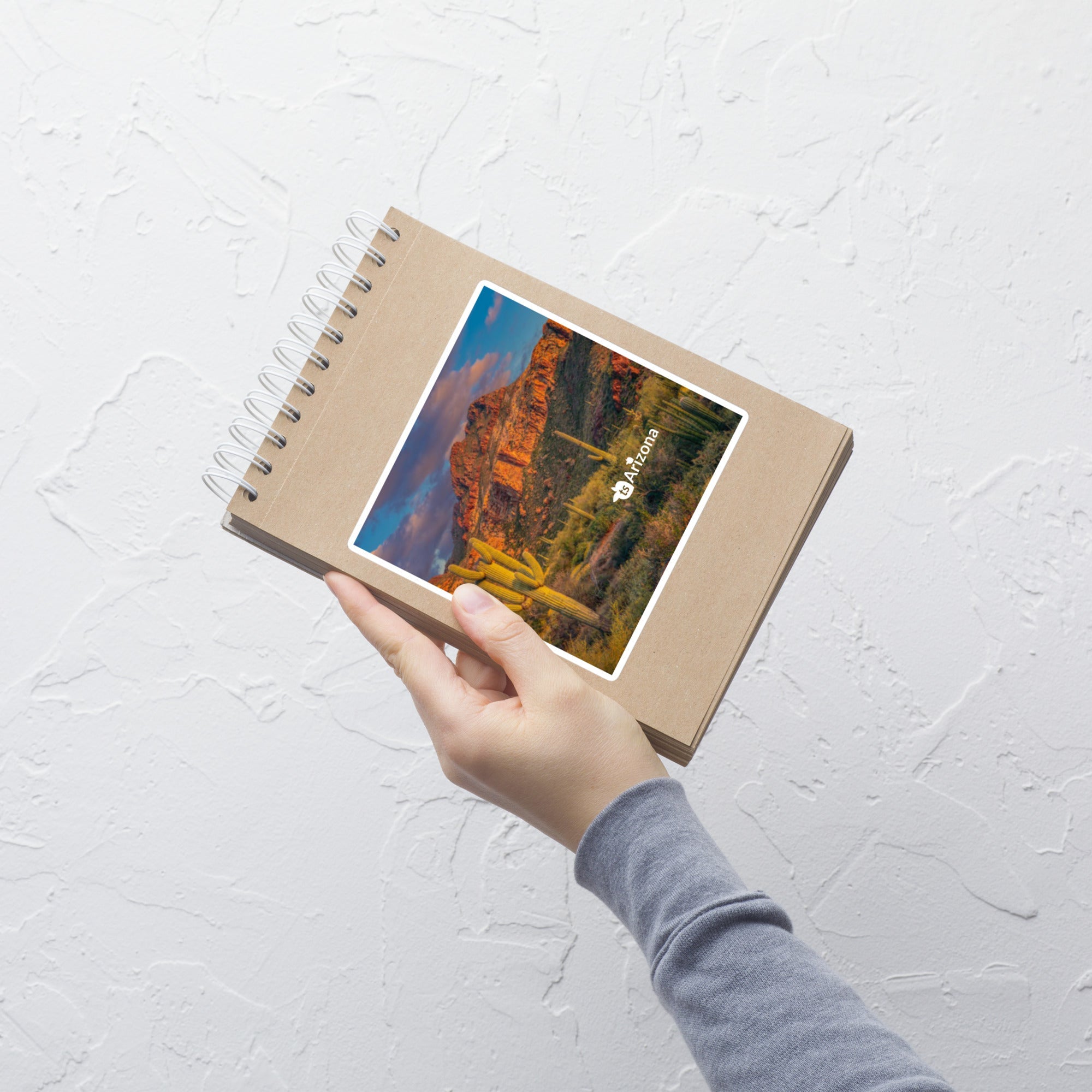 tsgabrielle® • Arizona - Cordilheira de Tucson • Adesivo sem bolhas • 3 tamanhos