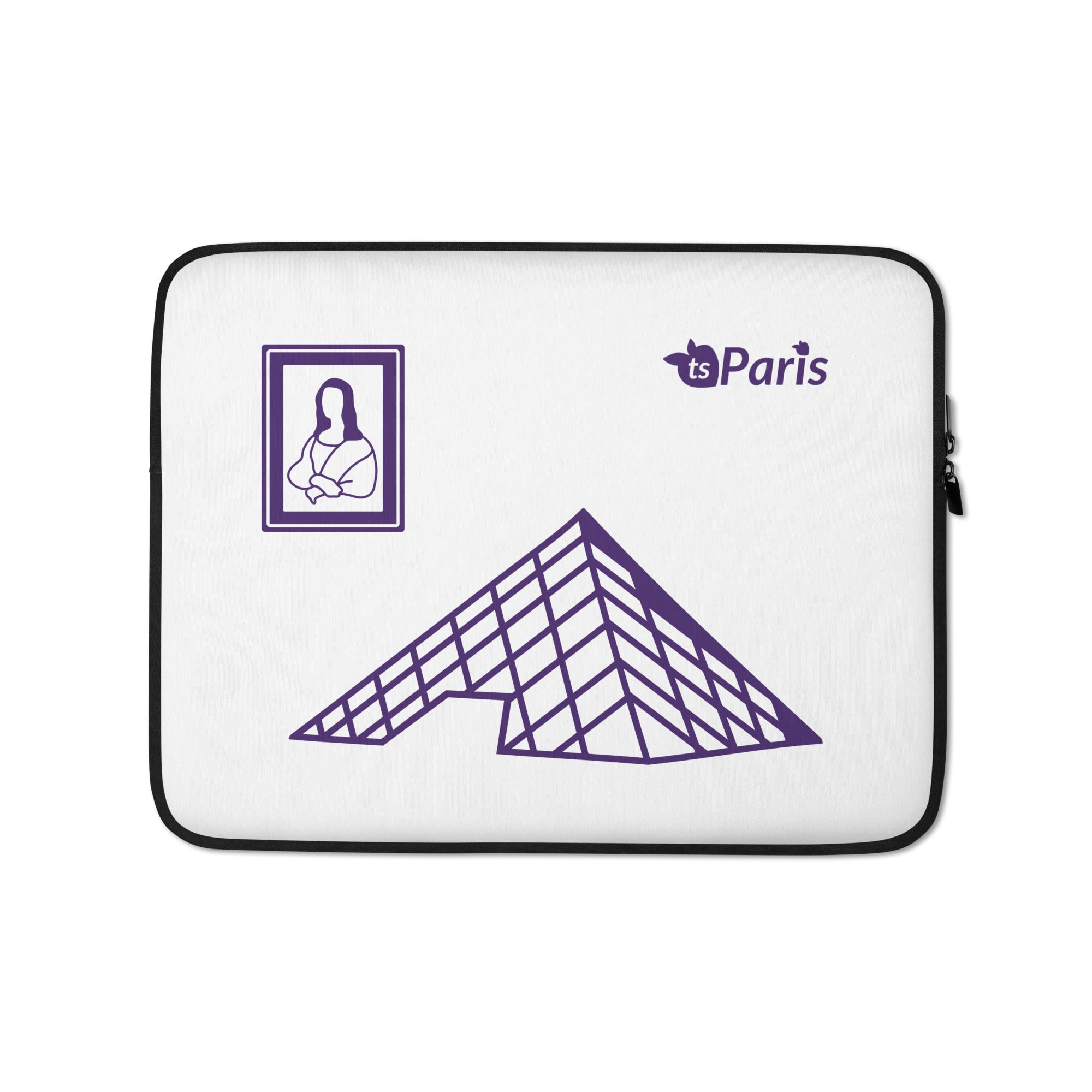 tsgabrielle® • Paris - Pirâmide do Louvre • Capa para laptop • 2 tamanhos - 13" e 15"