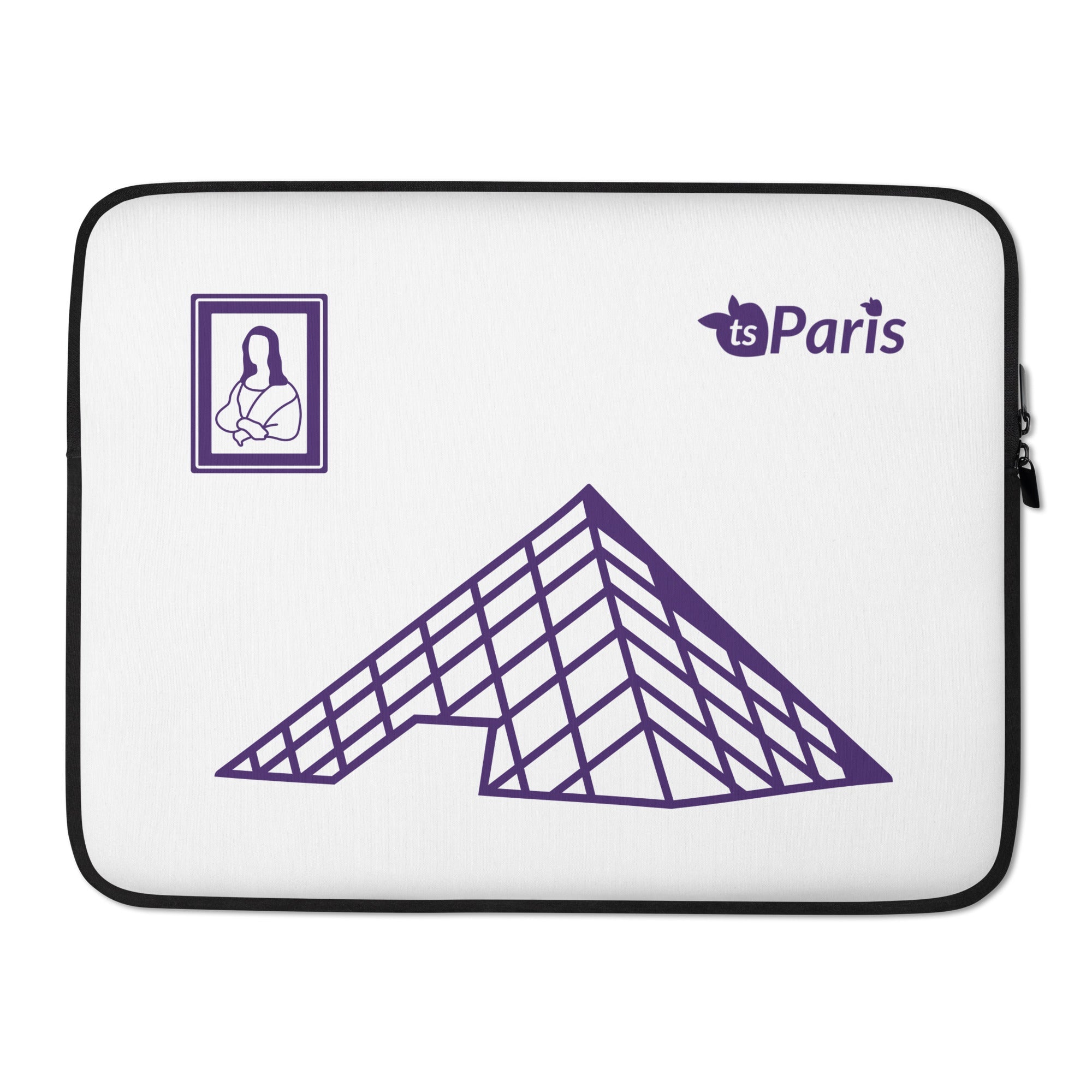 tsgabrielle® • Paris - Pirâmide do Louvre • Capa para laptop • 2 tamanhos - 13" e 15"
