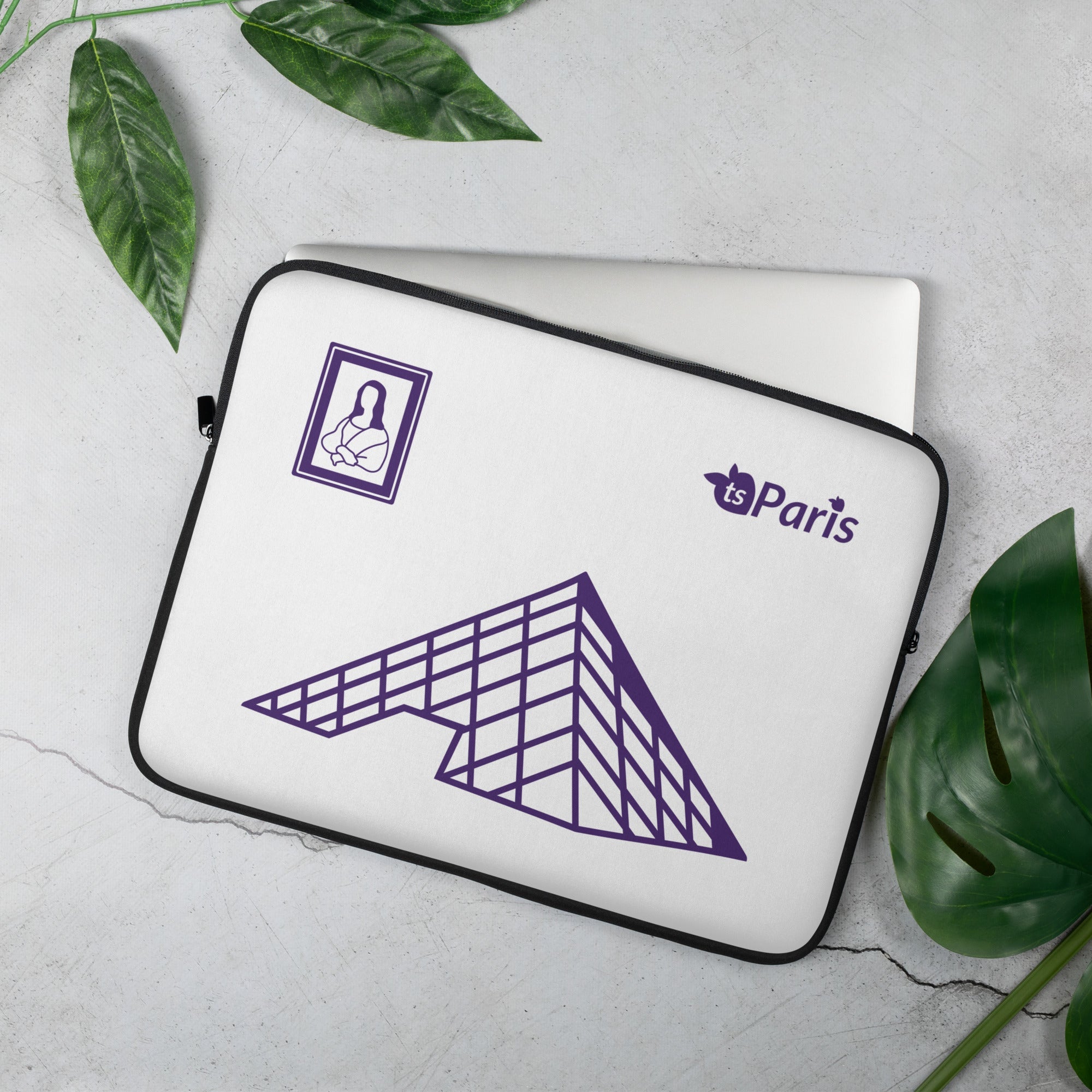 tsgabrielle® • Paris - Pirâmide do Louvre • Capa para laptop • 2 tamanhos - 13" e 15"