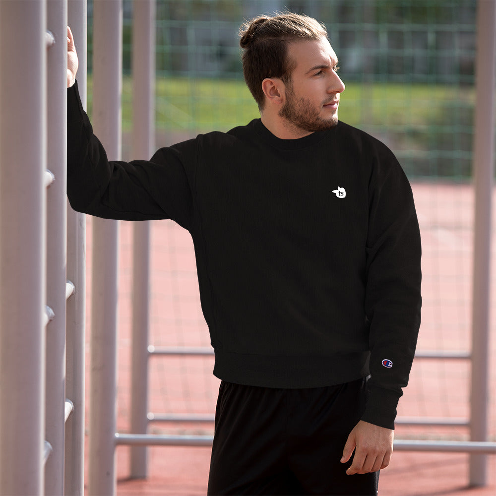 335 - Champion® by tsgabrielle • Masculino • Moletom • Preto