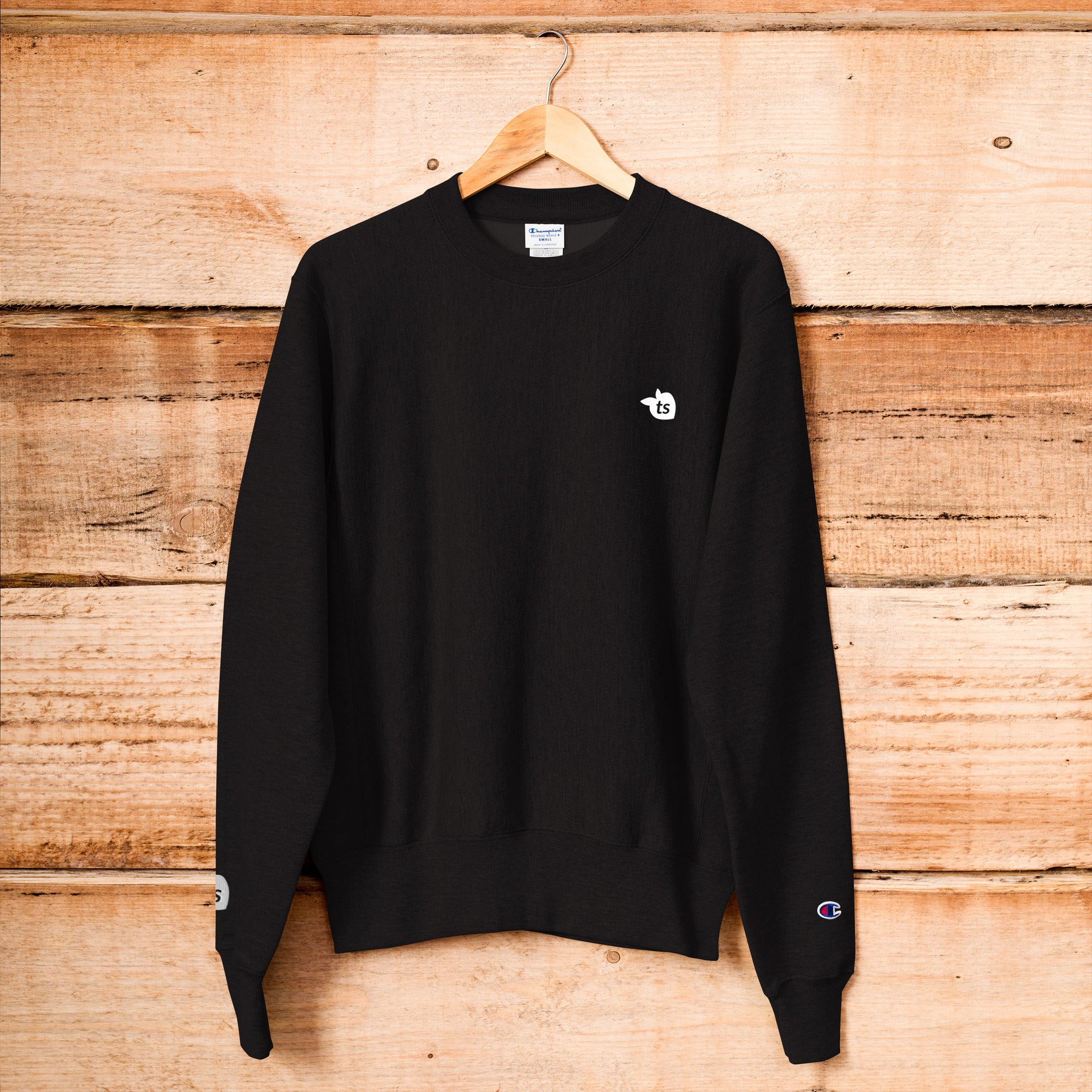 335 - Champion® by tsgabrielle • Masculino • Moletom • Preto