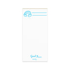 313 - tsgabrielle® • Good Vibes Only • Bloco de notas • Branco • 3 tamanhos