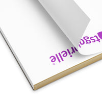 tsgabrielle® • Bloco de notas • Branco • 3 tamanhos