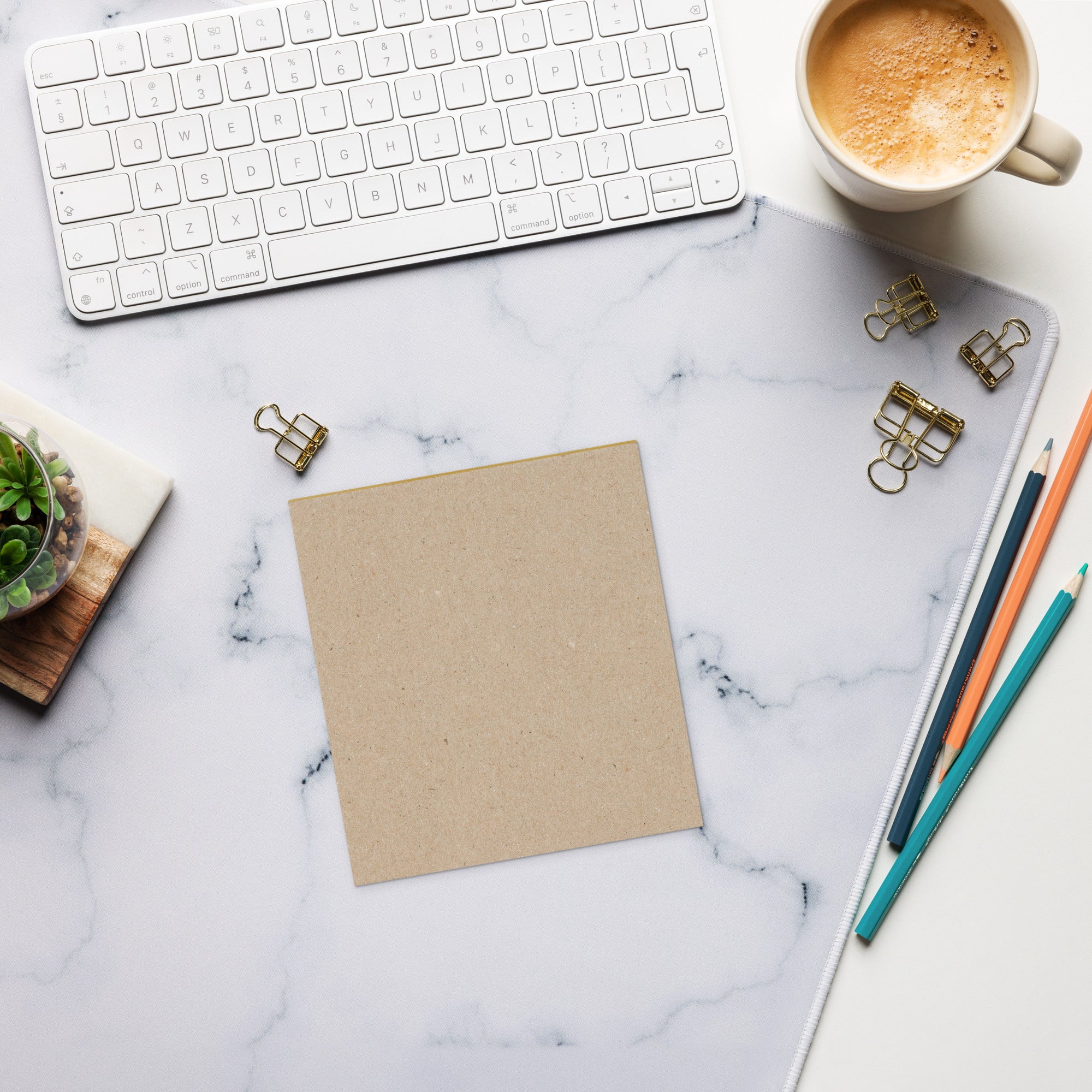 tsgabrielle® • Bloco de notas • Branco • 3 tamanhos