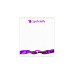 tsgabrielle® • Bloco de notas • Branco • 3 tamanhos
