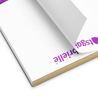 tsgabrielle® • Bloco de notas • Branco • 3 tamanhos